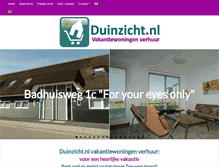 Tablet Screenshot of duinzicht.nl